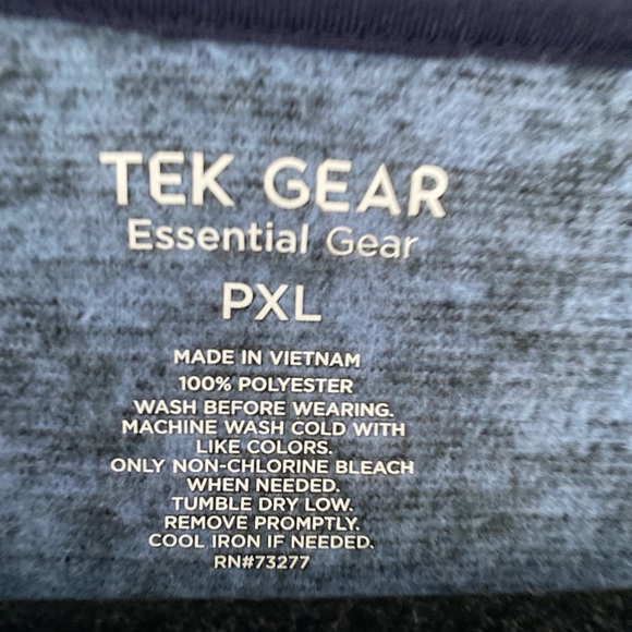 Tek gear size xl blue active sweater - Picture 2 of 3